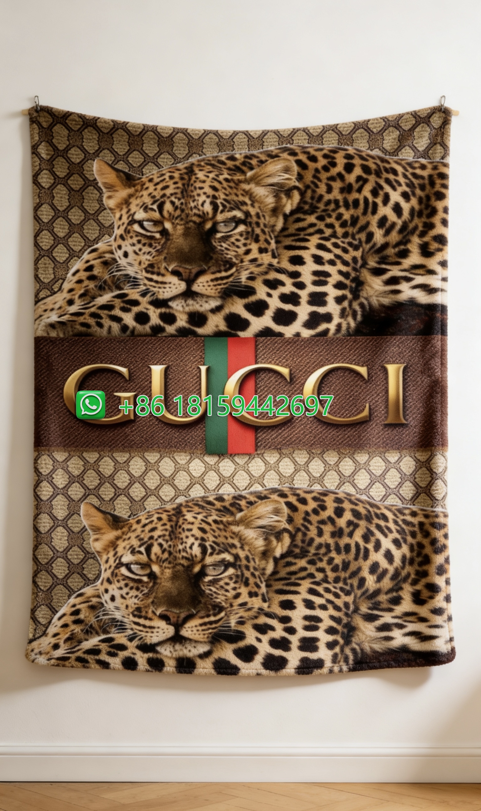 Gucci Throw Blankets
